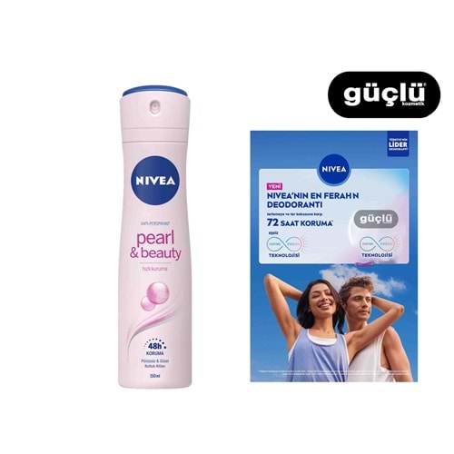 NİVEA DEO KDN 150ML PEARL BEAUTY*6LI