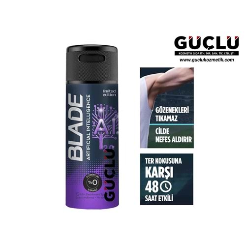 BLADE DEO 150ML ARTIFICIAL INTELLIGENCE*6LI