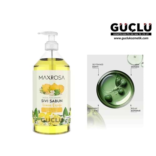 DERMOKİL MAXROSA SIVI SABUN 750ML LİMON ÇİÇEĞİ 0615*12Lİ