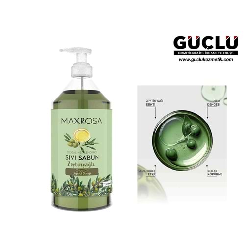 DERMOKİL MAXROSA SIVI SABUN 750ML ZEYTİNYAĞLI 0622*12Lİ
