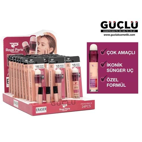 ROYAL P. STICK CONCEALER ERASER RPMZ39*24LÜ