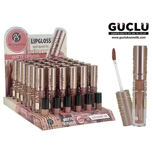 RONASSİ MATTE LIP GLOSS RNS248*36LI