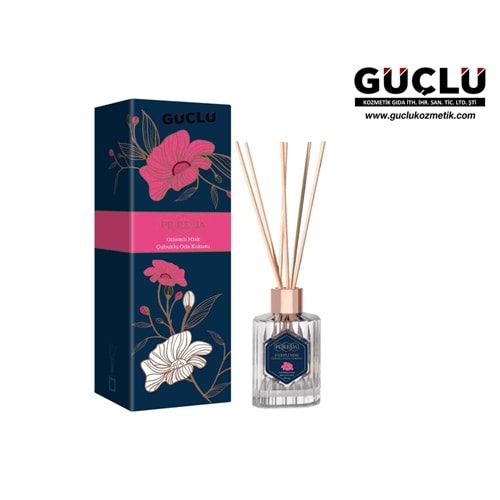 PEREJA DIFFUSER BAMBU ODA KOKUSU 100ML GİZEMLİ MİSK*12Lİ