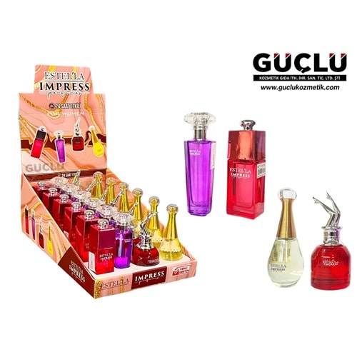 ESTELLA İMPRESS PARFÜM KDN 25+30ML KARMA PK PRF202-4*24LÜ