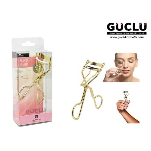 YARICCI KİRPİK KIVIRICI GOLD YRC213-3*12Lİ