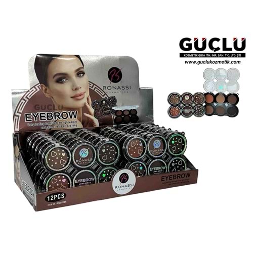 RONASSİ KAŞ FARI 6LI EYEBROW LONG RNS225*12Lİ