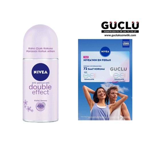 NİVEA ROLL-ON KDN 50ML DOUBLE EFFECT*6LI