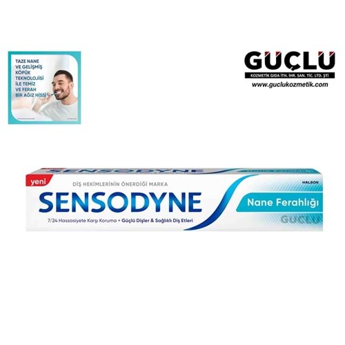 SENSODYNE DİŞ MACUNU 75ML COOL MİNT 1656*12Lİ