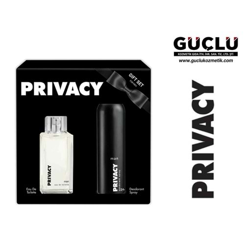 PRIVACY MEN GİF SET PARFÜM EDT 100ML+150ML DEO KLASİK*6LI