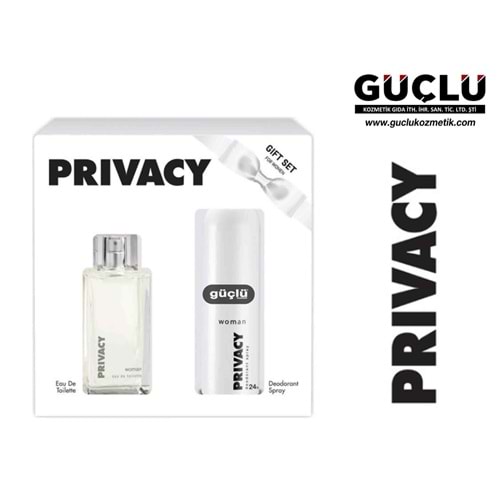 PRIVACY KDN GİF SET PARFÜM EDT 100ML+150ML DEO KLASİK*6LI