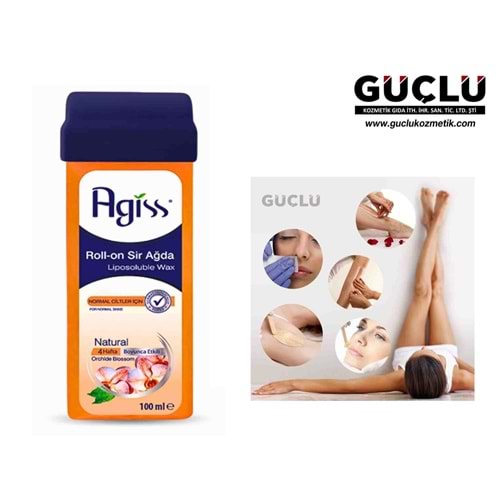 AGİSS SİR ROLLON AĞDA 100ML NATURAL*24LÜ