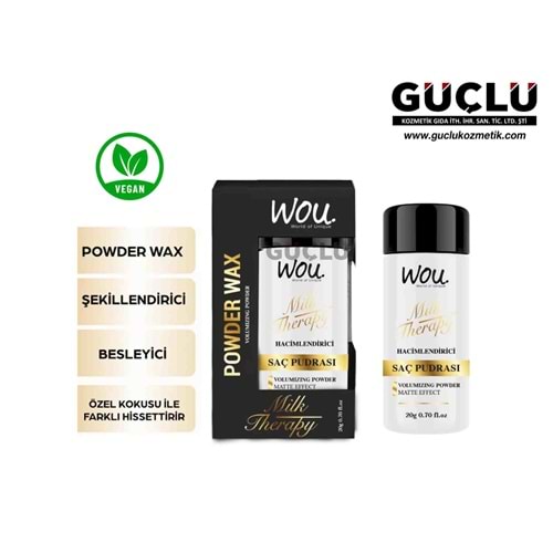 WOU SAÇ PUDRASI 20GR HACİMLENDİRİCİ*12Lİ