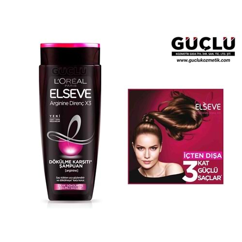 LOREAL ELSEVE ŞAMPUAN 360ML KOMPLE DİRENÇ 2850*6LI