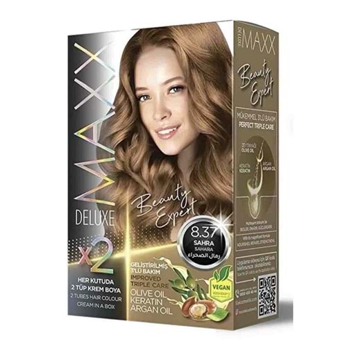 MAXX DELUXE SET SAÇ BOYASI 8.37 SAHRA*24LÜ