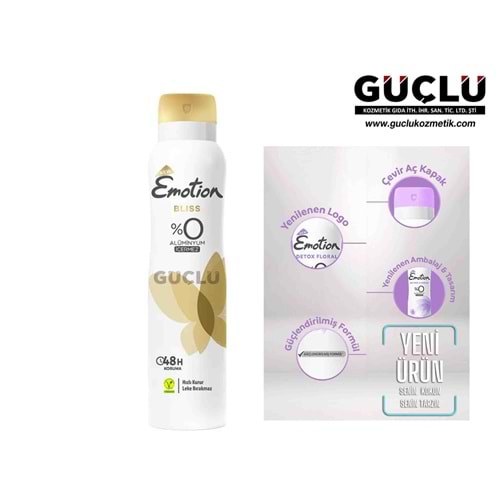 EMOTİON DEO 150ML BLISS*6LI