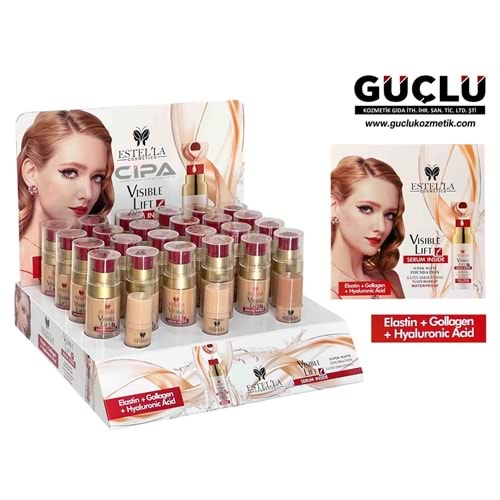 ESTELLA CAM FONDÖTEN 30ML VISIBLE LIFT FN504*24LÜ