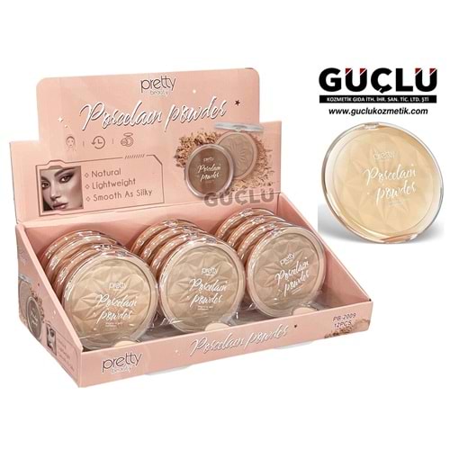 PRETTY B. POWDER-PORSELEN PB2009*12Lİ