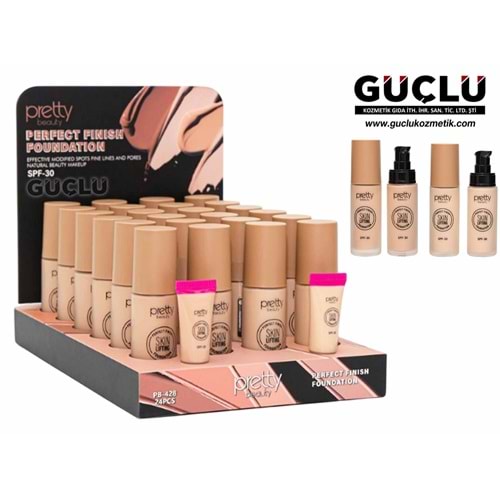 PRETTY B. FONDÖTEN CAM PERFECT FINISH PB428*24LÜ