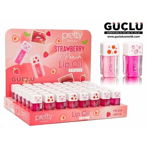 PRETTY B. LİP OİL FRUİT PB936*48Lİ