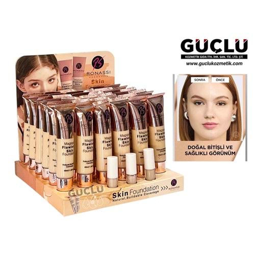 RONASSİ FONDÖTEN TÜP FLAWLESS SKİN RNS226*36LI
