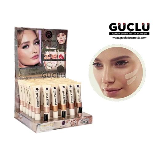 RONASSİ SIVI HIGHLIGHTER POWDER PUFF RNS228*36LI