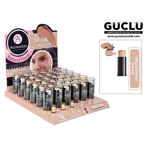 RONASSİ FONDÖTEN STICK FULL COVERAGE RNS256*36LI
