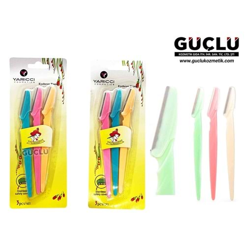 YARICCI KAŞ USTURASI 3LÜ YRC141*12Lİ