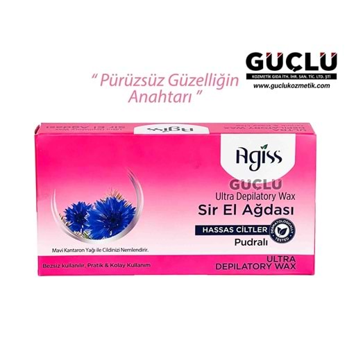 AGİSS KALIP FOLYO AĞDA KUTULU 400GR PUDRALI*24LÜ