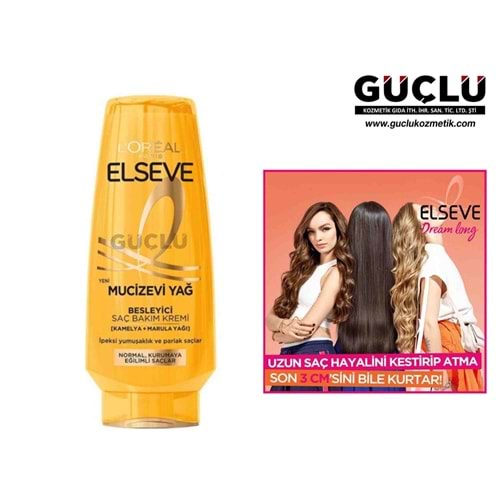 LOREAL ELSEVE SAÇ BAKIM KREMİ 250ML MUCİZEVİ YAĞ 3229*6LI