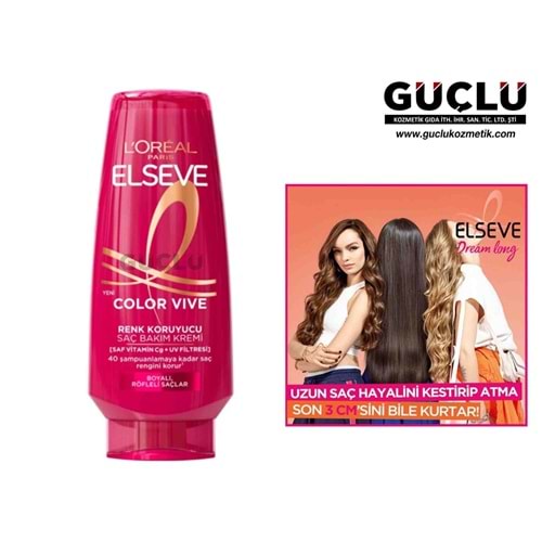 LOREAL ELSEVE SAÇ BAKIM KREMİ 250ML COLOR VIVE*6LI