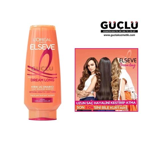 LOREAL ELSEVE SAÇ BAKIM KREMİ 250ML DREAM LONG 3243*6LI