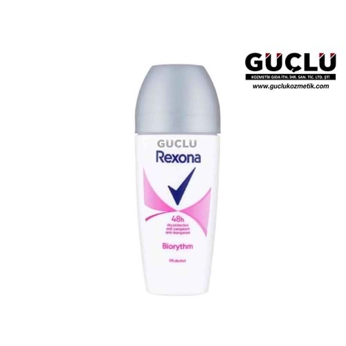 REXONA ROLL-ON WOMEN 50ML BİORYTHM*6LI