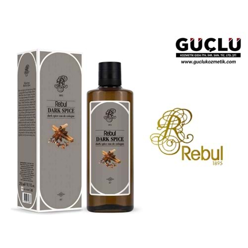 REBUL KOLONYA 250ML 80CC DARK SPICE*12Lİ