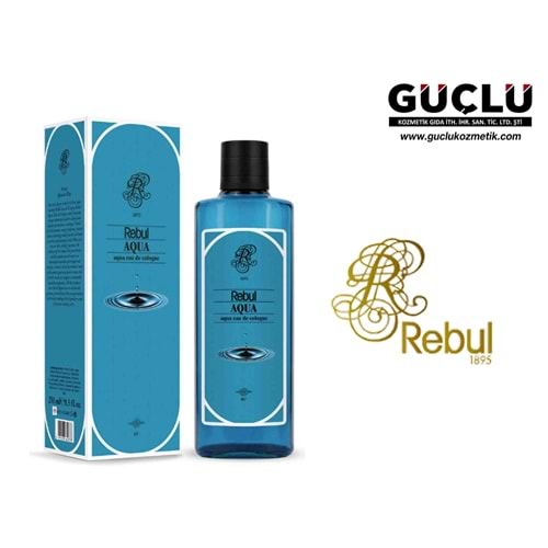 REBUL KOLONYA 250ML 80CC AQUA*12Lİ