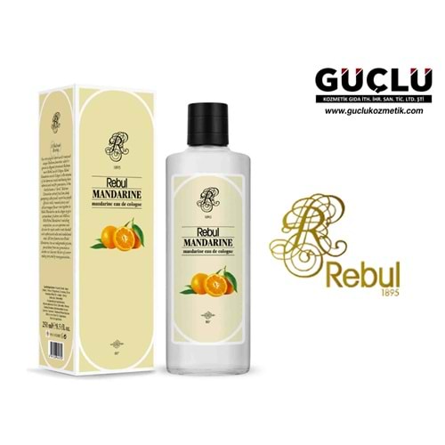 REBUL KOLONYA 250ML 80CC MANDARINE*12Lİ