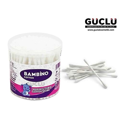 BAMBİNO KULAK ÇUBUĞU 200'LÜ YUVARLAK 1021*48Lİ