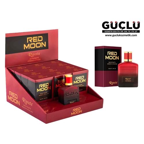 RİPOSTE EDT PARFÜM ERKEK 100ML RED MOON*12Lİ