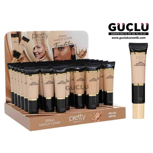 PRETTY B. FONDÖTEN DERMA MAKE UP COVERPB432*36LI