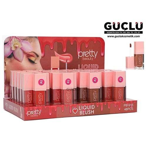 PRETTY B. LİKİT ALLIK LIQUID BLUSH PB915*48
