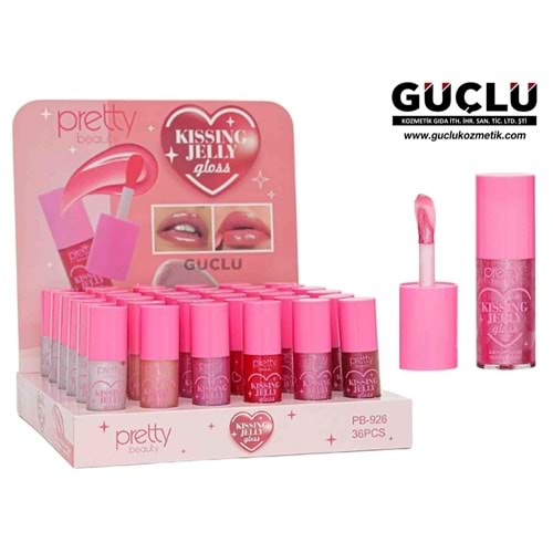 PRETTY B. LİP GLOSS KISSING JELLY PB926*36LI