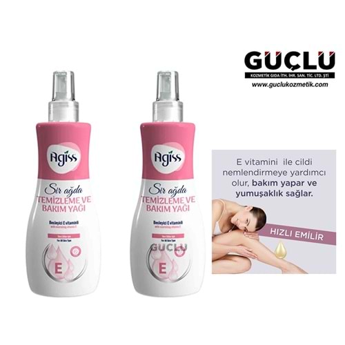 AGİSS AĞDA TEMİZLEME VE BAKIM YAĞI 150ML*32Lİ