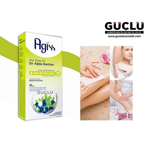 AGİSS SİR AĞDA BANDI 41'Lİ SET HASSAS CİLTLER İÇİN*6LI