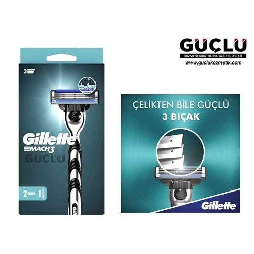 GİLLETTE MACH 3 MAKİNA 2+1 UP 4094*8Lİ
