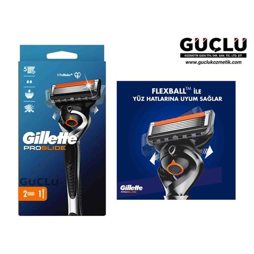 GİLLETTE PROGLIDE MAKİNA FLEXBALL 2+1 0816*8Lİ