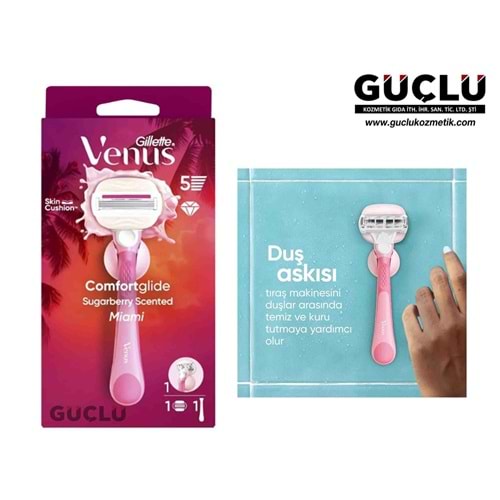 GİLLETTE VENÜS MİAMİ TEKLİ MAKİNA 4225*6LI