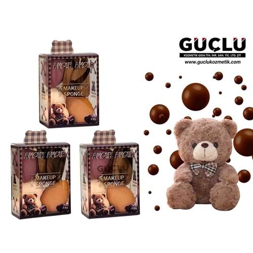 AMOUR A. MAKYAJ SÜNGERİ 5Lİ TRK307*12Lİ