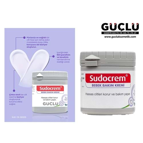 SUDOCREM BEBEK BAKIM KREMİ 60GR 5655*12Lİ