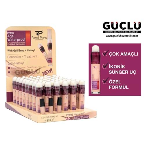 ROYAL P. STICK CONCEALER DARK CİRCLES RPMZ47*48Lİ