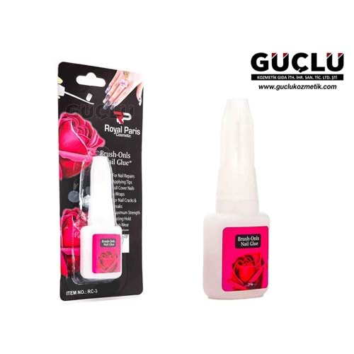 ROYAL P. FIRÇALI TIRNAK YAPIŞKANI RC3*12Lİ