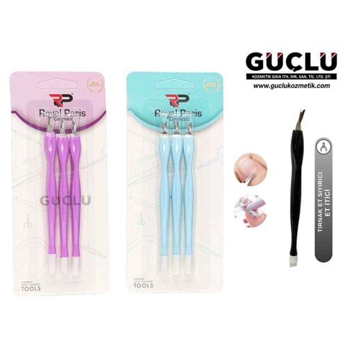 ROYAL P.TIRNAK ETİ SIYIRICI ÇİFT TARAFLI RC371*12Lİ